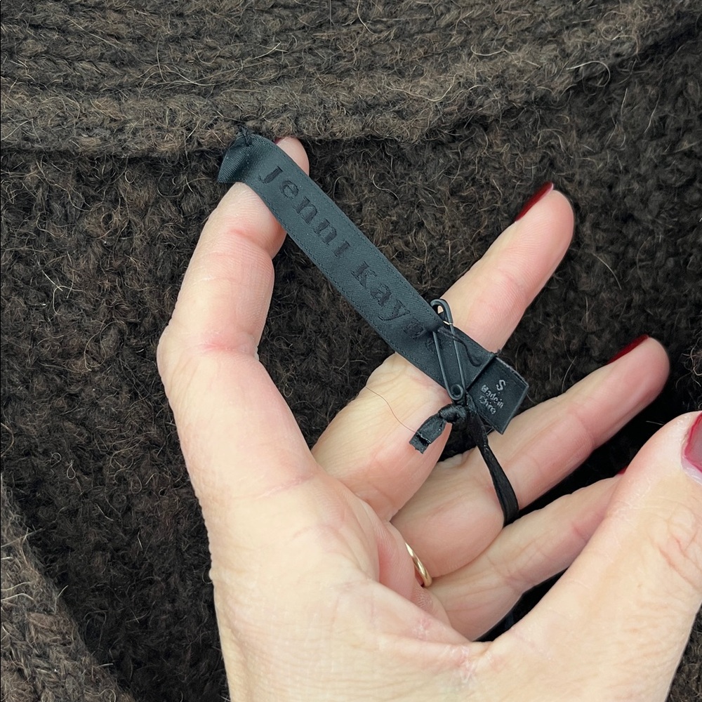 NWT! Jenni Kayne Cocoon Cardigan Cocoa Brown Size Small - Picture 4 of 5